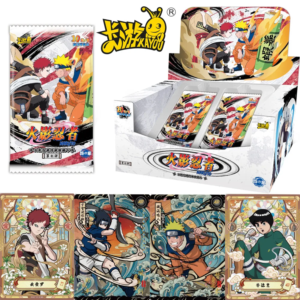 New KAYOU Genuine Naruto Collection Cards for Children Anime Protagonist The Path of Ninja Plot Poster Cards Creative Gifts Toys
New KAYOU Genuine Naruto Collection Cards for Children Anime Protagonist The Path of Ninja Plot Poster Cards Creative Gifts Toys