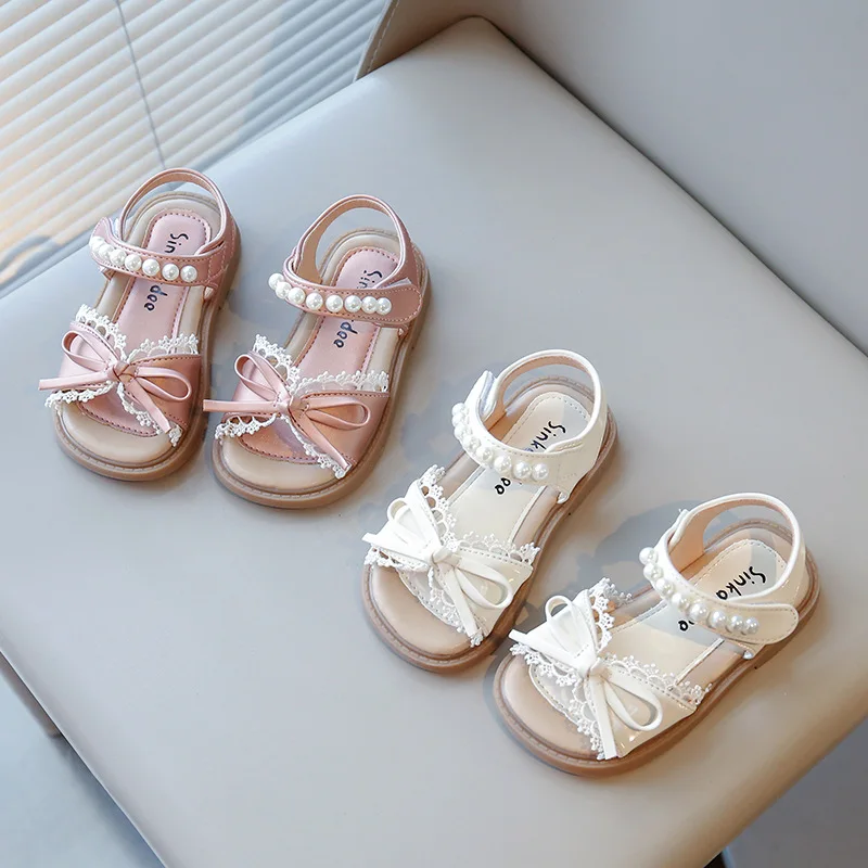 2026 Summer Girls Sandals Kids Cute Bow Princess Flat Shoes Soft PU Leather Sandals Comfortable Lightweight Daily Wear
2026 Summer Girls Sandals Kids Cute Bow Princess Flat Shoes Soft PU Leather Sandals Comfortable Lightweight Daily Wear