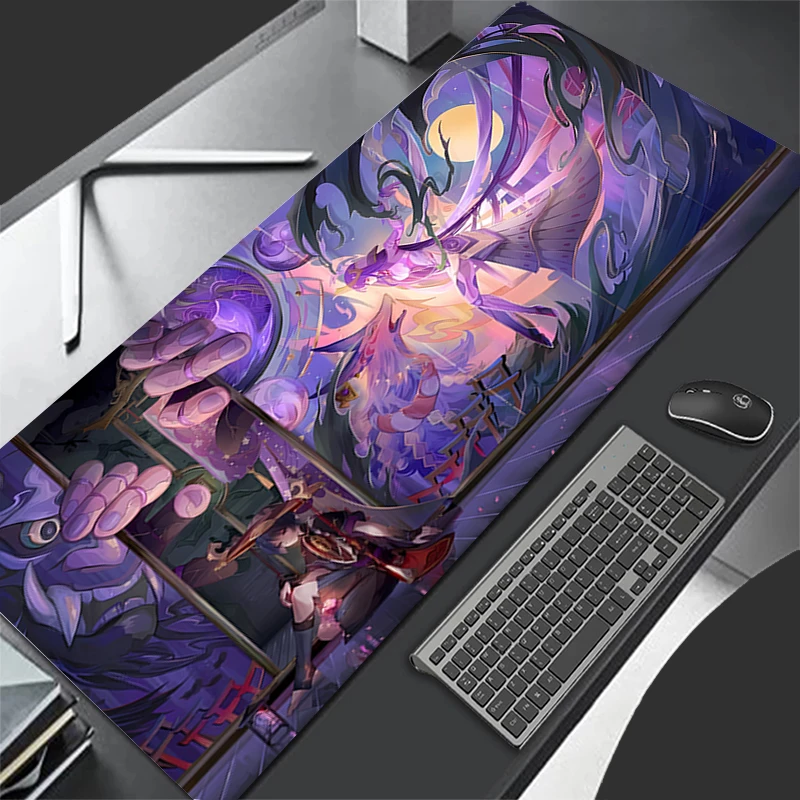 Mousepad Pattern HD Mouse Pad Desk Mat Computer Gaming Keyboard Pad Rubber G-genshin Impact Raiden Shogun Mat Non Slip Mouse Mat
Mousepad Pattern HD Mouse Pad Desk Mat Computer Gaming Keyboard Pad Rubber G-genshin Impact Raiden Shogun Mat Non Slip Mouse Mat