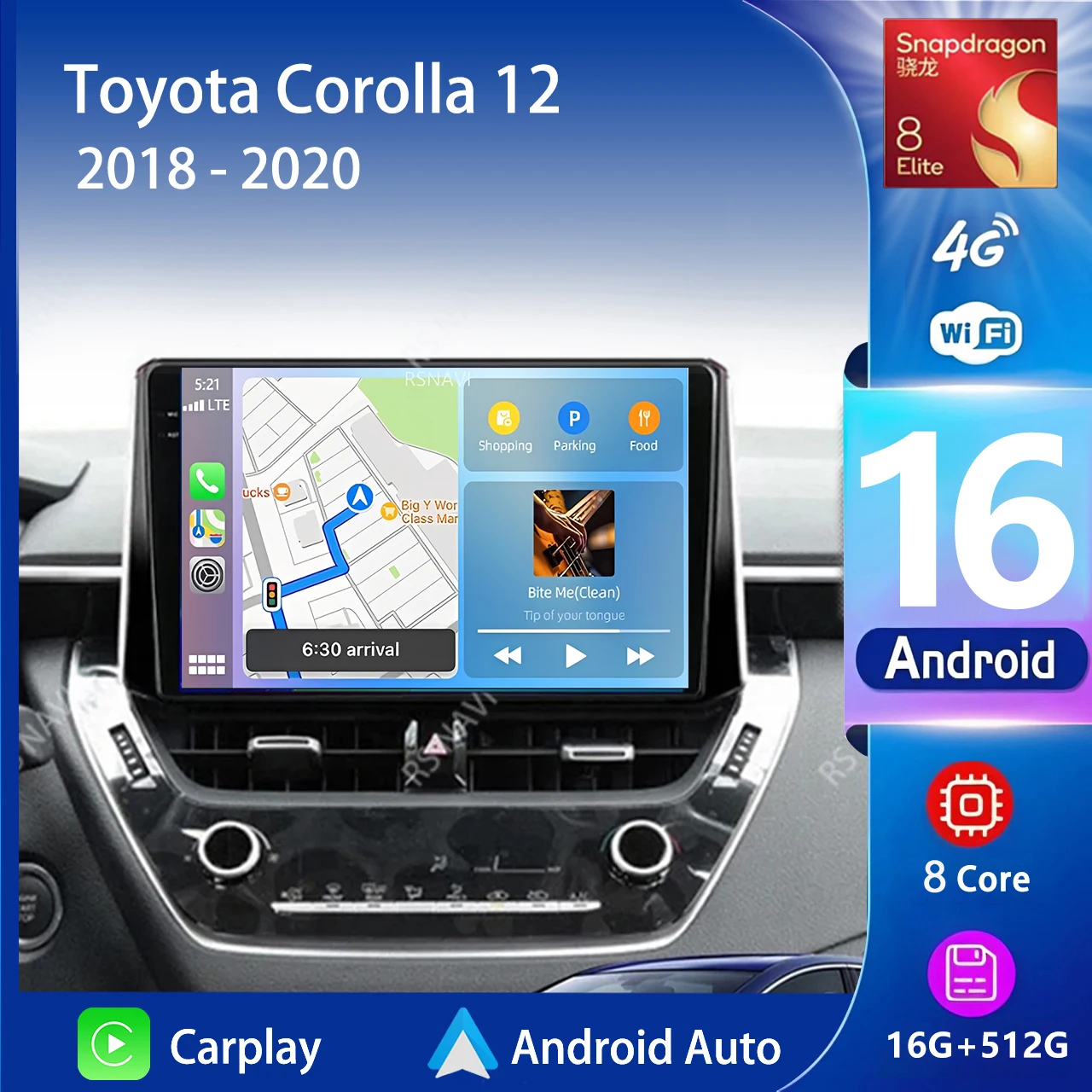 Android 16 Carplay Auto 2K Screen Car Radio Multimedia Player For Toyota Corolla 12 2018 - 2020 Autoradio GPS Stereo Head Unit
Android 16 Carplay Auto 2K Screen Car Radio Multimedia Player For Toyota Corolla 12 2018 - 2020 Autoradio GPS Stereo Head Unit