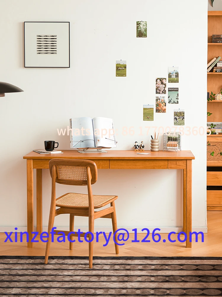 Customizable Cherry Wood Desk Student Solid Wood Computer Desk Japanese Style
Customizable Cherry Wood Desk Student Solid Wood Computer Desk Japanese Style