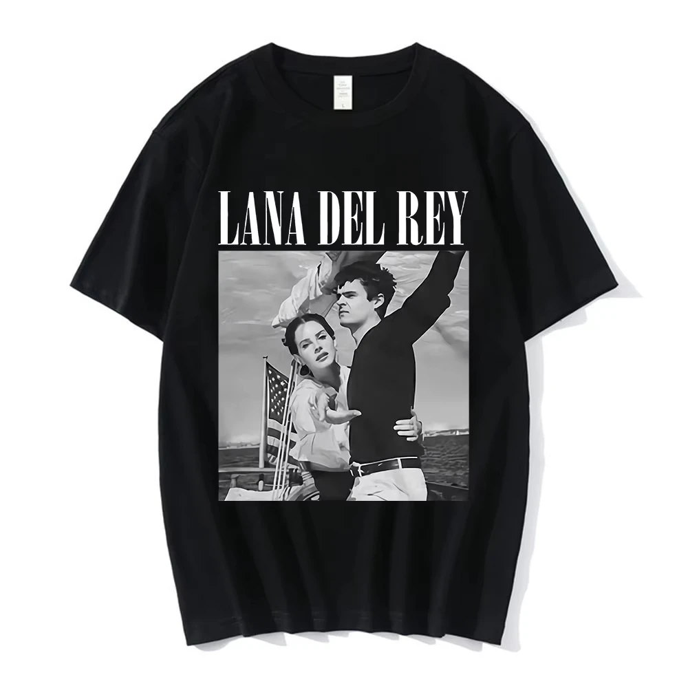 Singer Lana Del Rey 2026 Double Sided Graphic T Shirts Men Women Hip Hop Retro T-shirt Summer Cotton Oversized Tee Streetwear
Singer Lana Del Rey 2026 Double Sided Graphic T Shirts Men Women Hip Hop Retro T-shirt Summer Cotton Oversized Tee Streetwear