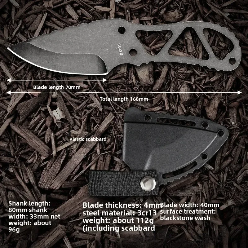 Fixed Blade Knife, Neck-hanging Knife with Sharp Blade, Outdoor Multi-functional Survival Knife, Portable Camping Knife
Fixed Blade Knife, Neck-hanging Knife with Sharp Blade, Outdoor Multi-functional Survival Knife, Portable Camping Knife