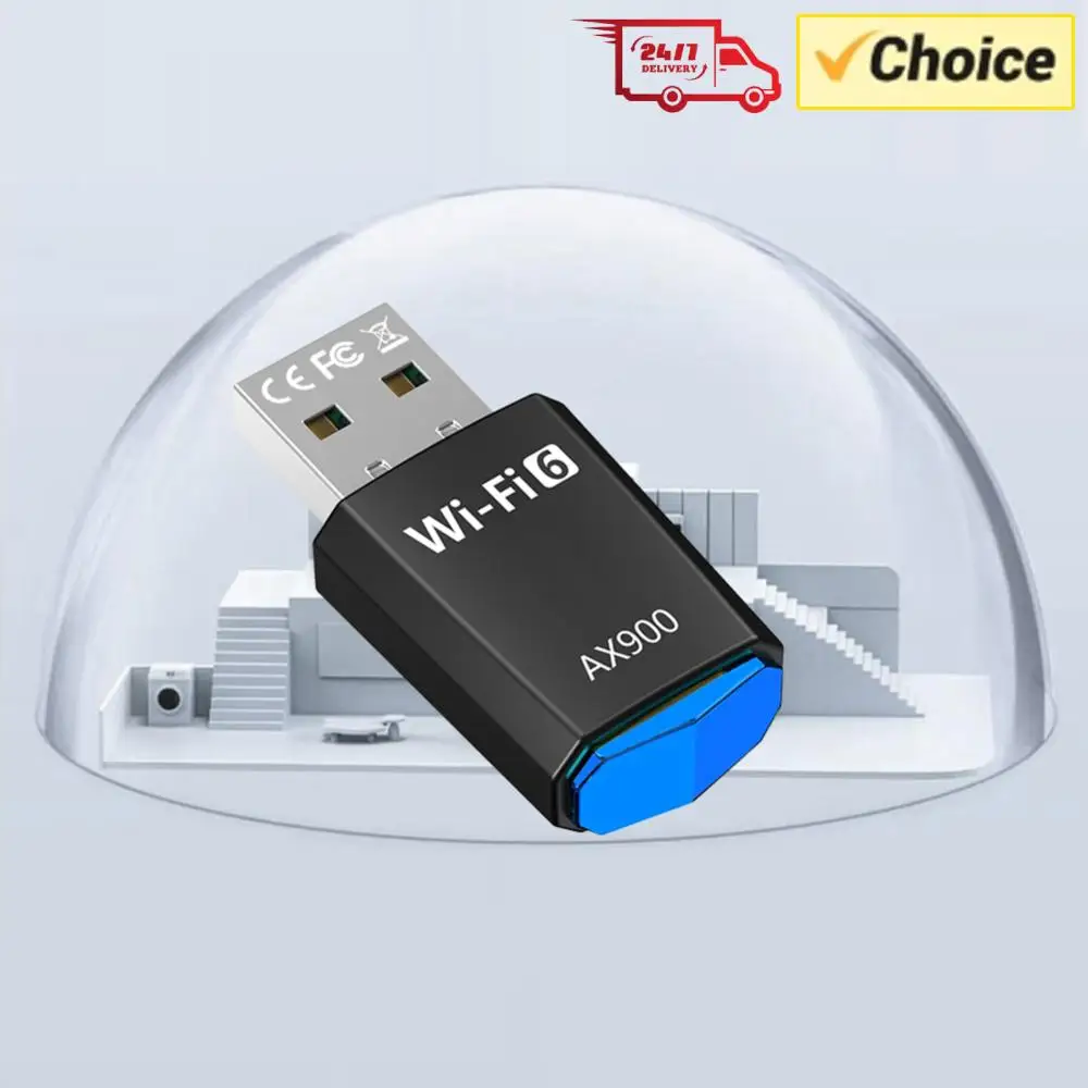 Сетевая карта AX900 WiFi6, 900 Мбит/с, беспроводная сетевая карта без драйверов, 2,4G и 5 ГГц, USB-адаптер Wi-Fi 6 для ноутбуков, Windows 7, 10, 11
Сетевая карта AX900 WiFi6, 900 Мбит/с, беспроводная сетевая карта без драйверов, 2,4G и 5 ГГц, USB-адаптер Wi-Fi 6 для ноутбуков, Windows 7, 10, 11