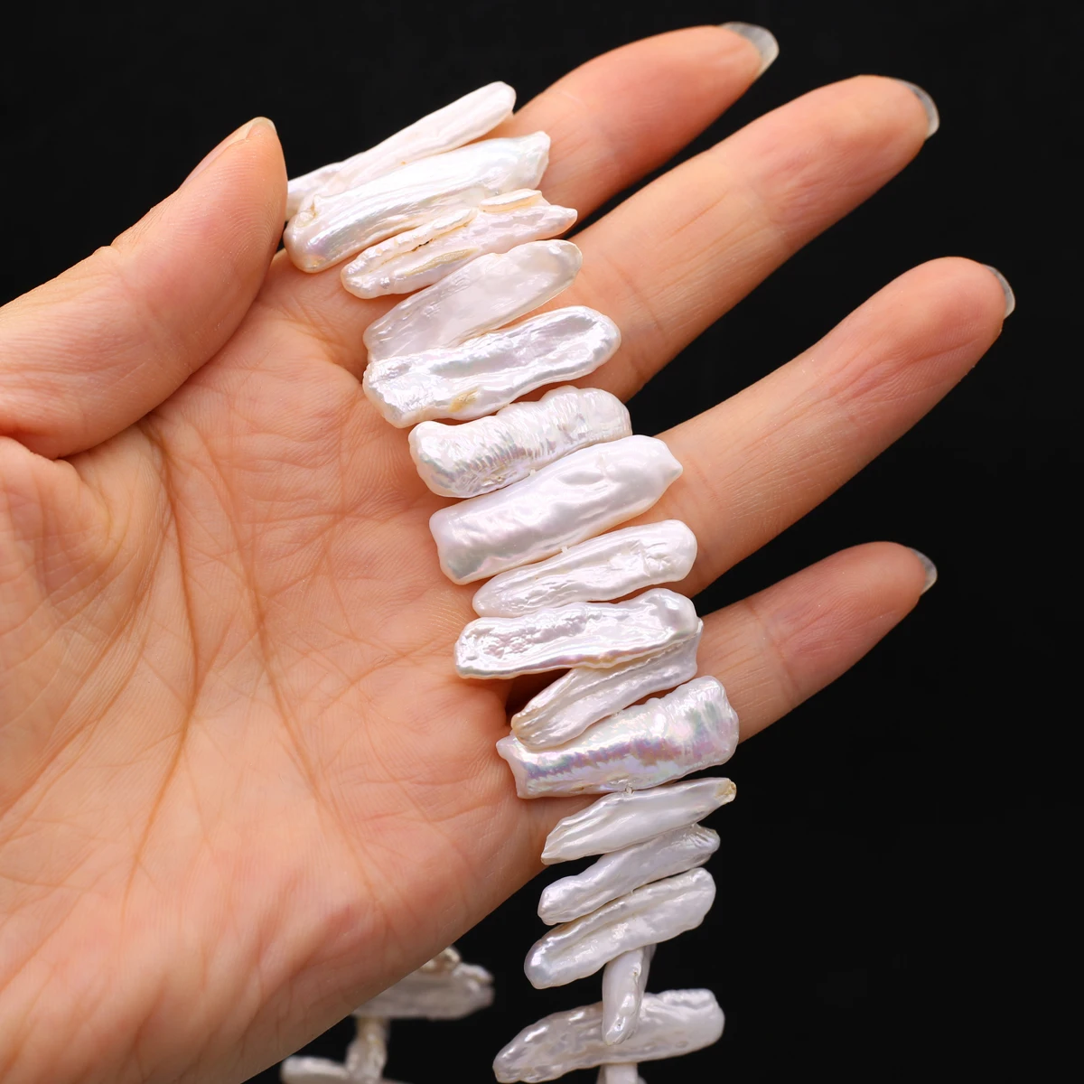 AAAA натуральный пресноводный жемчуг, бусина, нерегулярный жемчуг в стиле барокко, свободная прокладка из бисера для изготовления ювелирных изделий своими руками, ожерелье, браслет 33x7 мм
AAAA натуральный пресноводный жемчуг, бусина, нерегулярный жемчуг в стиле барокко, свободная прокладка из бисера для изготовления ювелирных изделий своими руками, ожерелье, браслет 33x7 мм