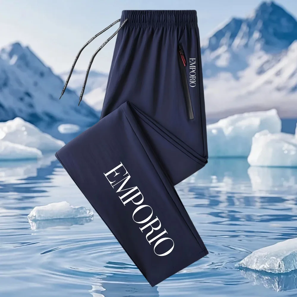 Summer Thin Ice Silk Breathable Quick-Dry Pants Zipper Style Lightweight Comfortable Long Trousers for Outdoor Activities
Summer Thin Ice Silk Breathable Quick-Dry Pants Zipper Style Lightweight Comfortable Long Trousers for Outdoor Activities