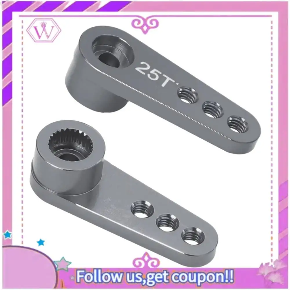 Upgraded 25T Aluminum Alloy RC Car Steering Servo Horn Arm For 1/10 1/8 RC Car Crawler Parts
Upgraded 25T Aluminum Alloy RC Car Steering Servo Horn Arm For 1/10 1/8 RC Car Crawler Parts