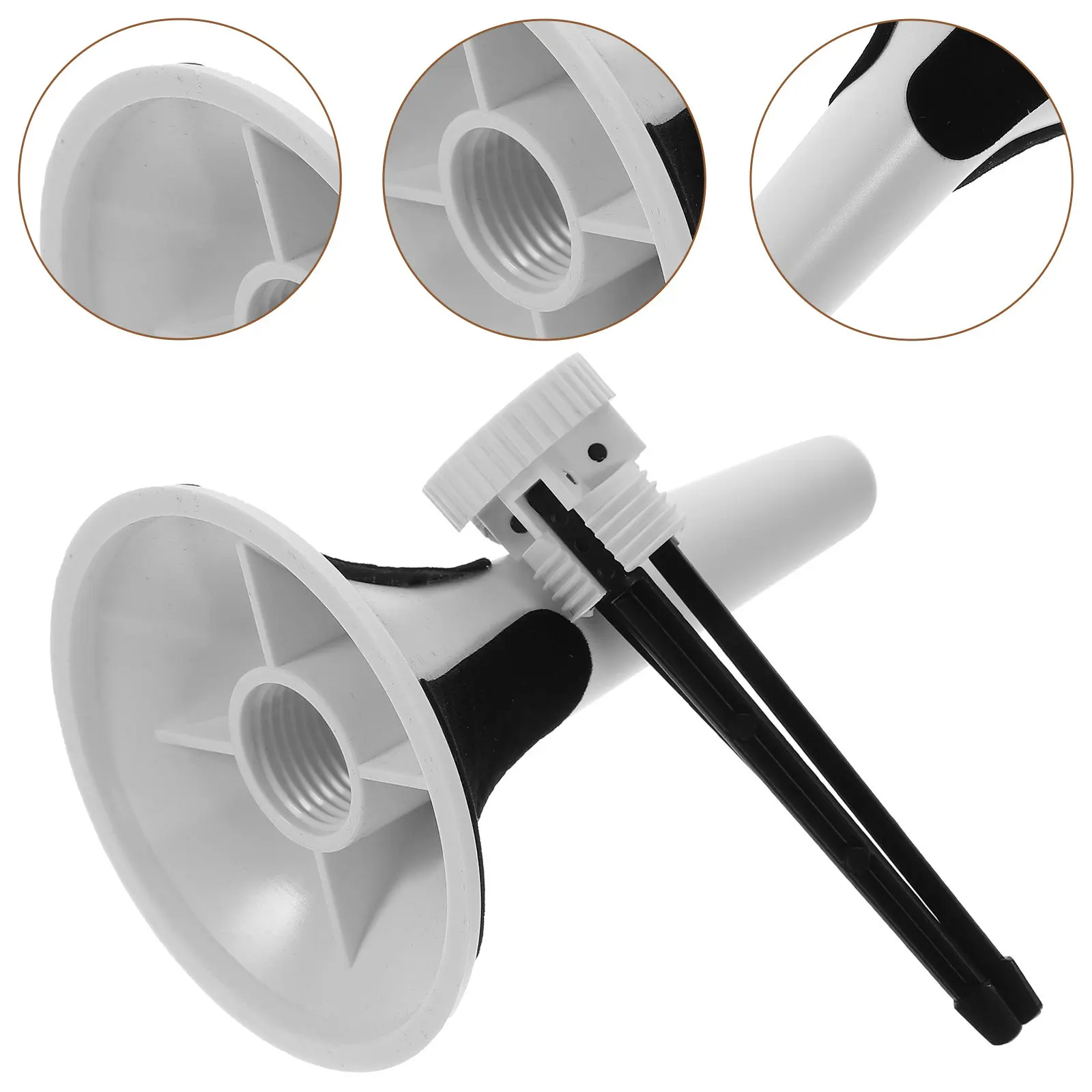 Detachable Trumpet Stand Portable Folding Tripod Base Plastic Construction with Scratch-Resistant Fabric Pads Ideal for Trumpet
Detachable Trumpet Stand Portable Folding Tripod Base Plastic Construction with Scratch-Resistant Fabric Pads Ideal for Trumpet