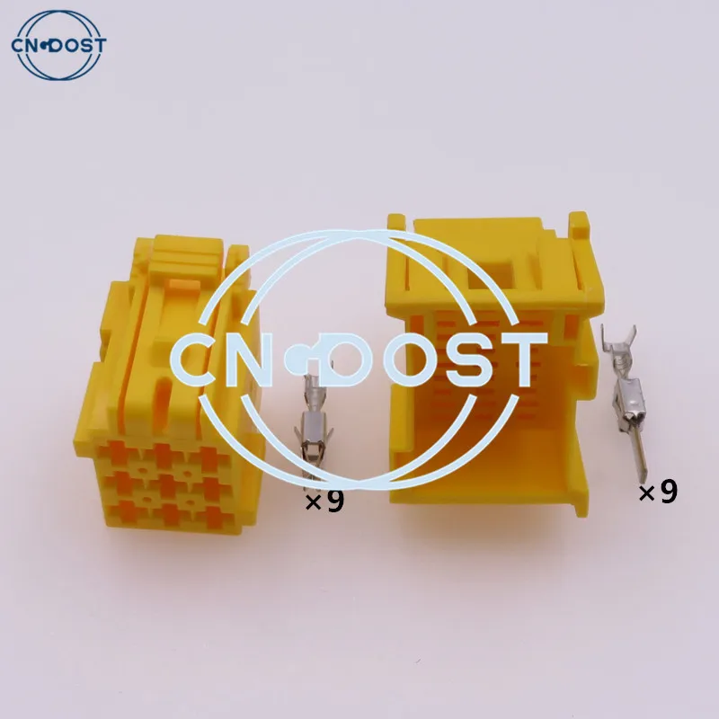 1 Set 9 Way 967621-1 1-967621-1 1-967626-1 AC Assembly Car Socket Automobile Cable Harness Connector
1 Set 9 Way 967621-1 1-967621-1 1-967626-1 AC Assembly Car Socket Automobile Cable Harness Connector