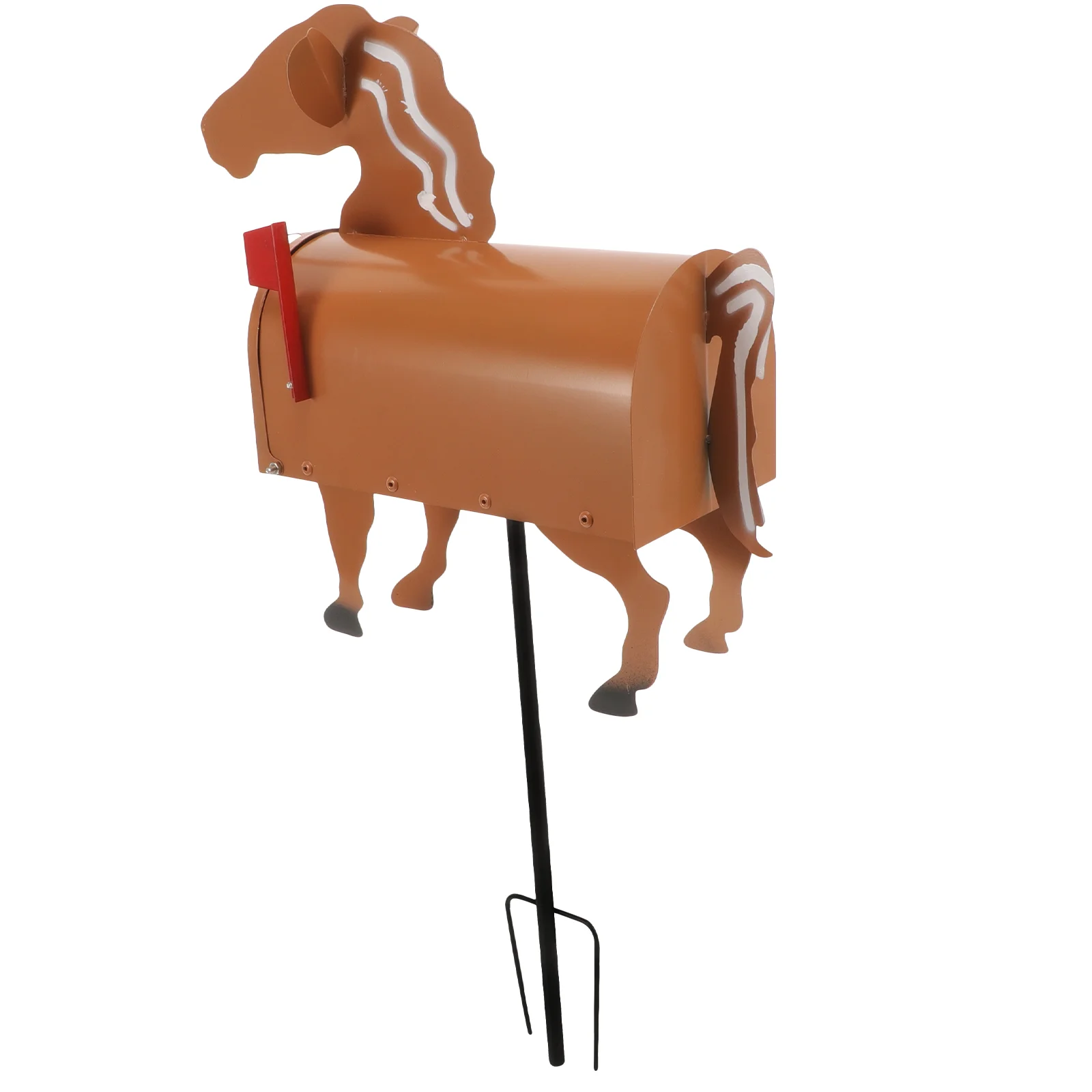 Iron Mailbox Horse Shape Decorative Garden Farmhouse Outdoor Mail ganizer Holds Envelopes Documents Newspapers Magazines
Iron Mailbox Horse Shape Decorative Garden Farmhouse Outdoor Mail ganizer Holds Envelopes Documents Newspapers Magazines