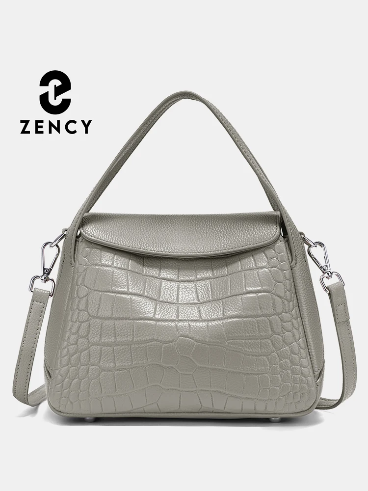 Zency 2025 Woman Bag Genuine Leather Shoulder Designer Bag Cross body Bag Roomy Flap Box Bag Fashion Grey Stone Pattern Handbag
Zency 2025 Woman Bag Genuine Leather Shoulder Designer Bag Cross body Bag Roomy Flap Box Bag Fashion Grey Stone Pattern Handbag
