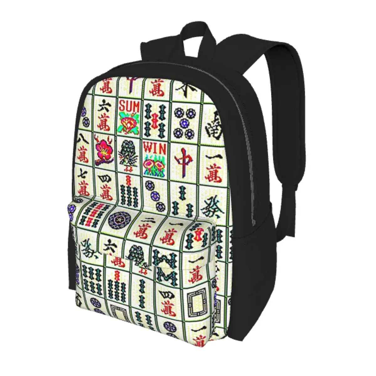 Mahjong Student Backpack School Bag Hiking Travel Daypack for Boys Girls Bookbag Shoulder Bags
Mahjong Student Backpack School Bag Hiking Travel Daypack for Boys Girls Bookbag Shoulder Bags
