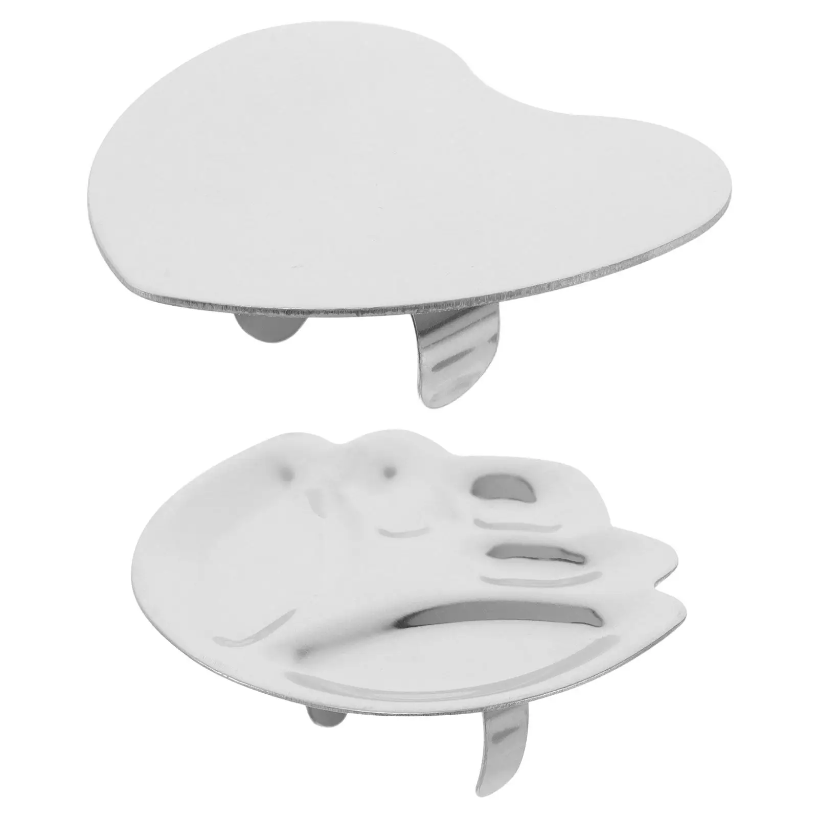 Набор из 2-х металлических колец-палитр для смешивания цветов, дизайн «Сердце и Цветок», для быстрого смешивания красок, для DIY маникюра и гель-лака
Набор из 2-х металлических колец-палитр для смешивания цветов, дизайн «Сердце и Цветок», для быстрого смешивания красок, для DIY маникюра и гель-лака