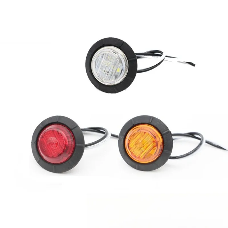 Автомобильная сигнальная лампа, индикатор указателя поворота для 6LED, 1,25 дюйма, 12 В, боковой габаритный фонарь, автогрузовики, грузовой прицеп
Автомобильная сигнальная лампа, индикатор указателя поворота для 6LED, 1,25 дюйма, 12 В, боковой габаритный фонарь, автогрузовики, грузовой прицеп 