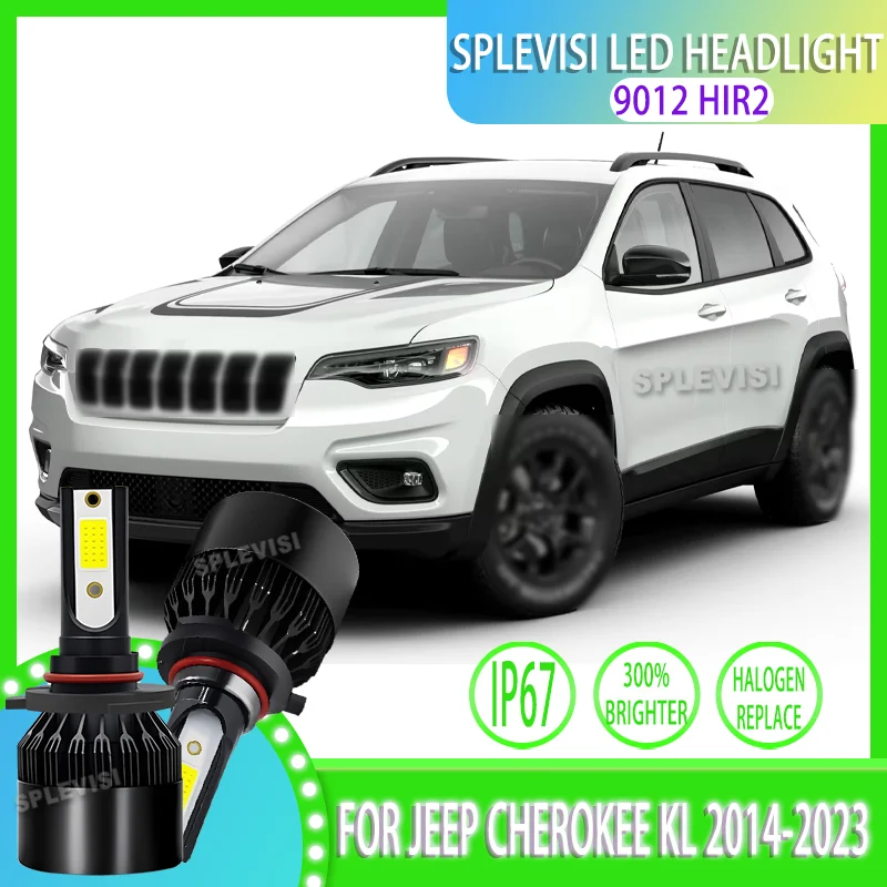 High Power COB LED Headlight Bulbs Instant Start 60w 6000LM/Bulb 12v For JEEP CHEROKEE KL 2014 2015 2016 2017 2018 2019-2023
High Power COB LED Headlight Bulbs Instant Start 60w 6000LM/Bulb 12v For JEEP CHEROKEE KL 2014 2015 2016 2017 2018 2019-2023