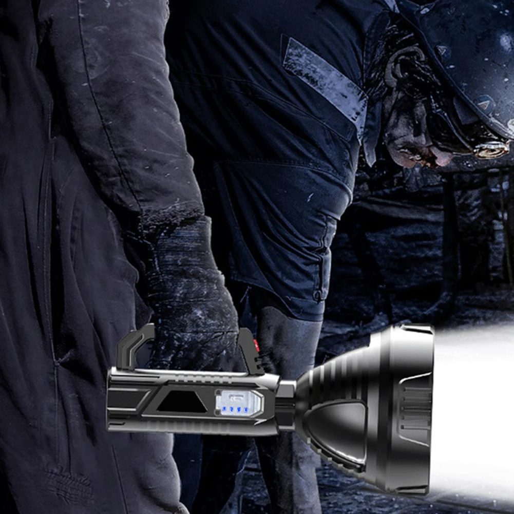 3 Modes Flashlight Portable Handheld Spotlight USB Rechargeable Life Waterproof for Hiking Fishing Emergency LED Camping Lamp
3 Modes Flashlight Portable Handheld Spotlight USB Rechargeable Life Waterproof for Hiking Fishing Emergency LED Camping Lamp