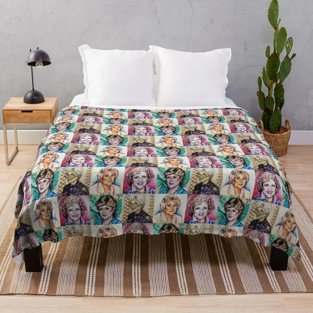 The Original Golden Girls Throw Blanket Wrinkle Resistant Lightweight Blanket
The Original Golden Girls Throw Blanket Wrinkle Resistant Lightweight Blanket