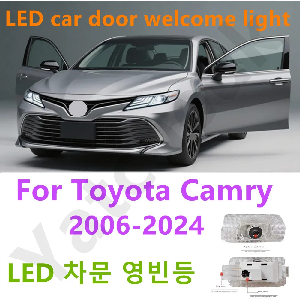 LED Car Door Atmosphere Lamp Projector Accessories For Toyota Camry 40 XV40 50 XV50 70 XV70 2006-2024 Welcome Light 2X
LED Car Door Atmosphere Lamp Projector Accessories For Toyota Camry 40 XV40 50 XV50 70 XV70 2006-2024 Welcome Light 2X