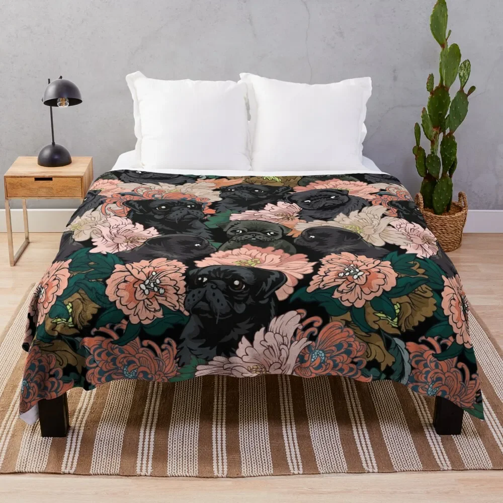Because Black Pug Throw Blanket christmas decoration Quilt Softest Stuffeds Blankets
Because Black Pug Throw Blanket christmas decoration Quilt Softest Stuffeds Blankets