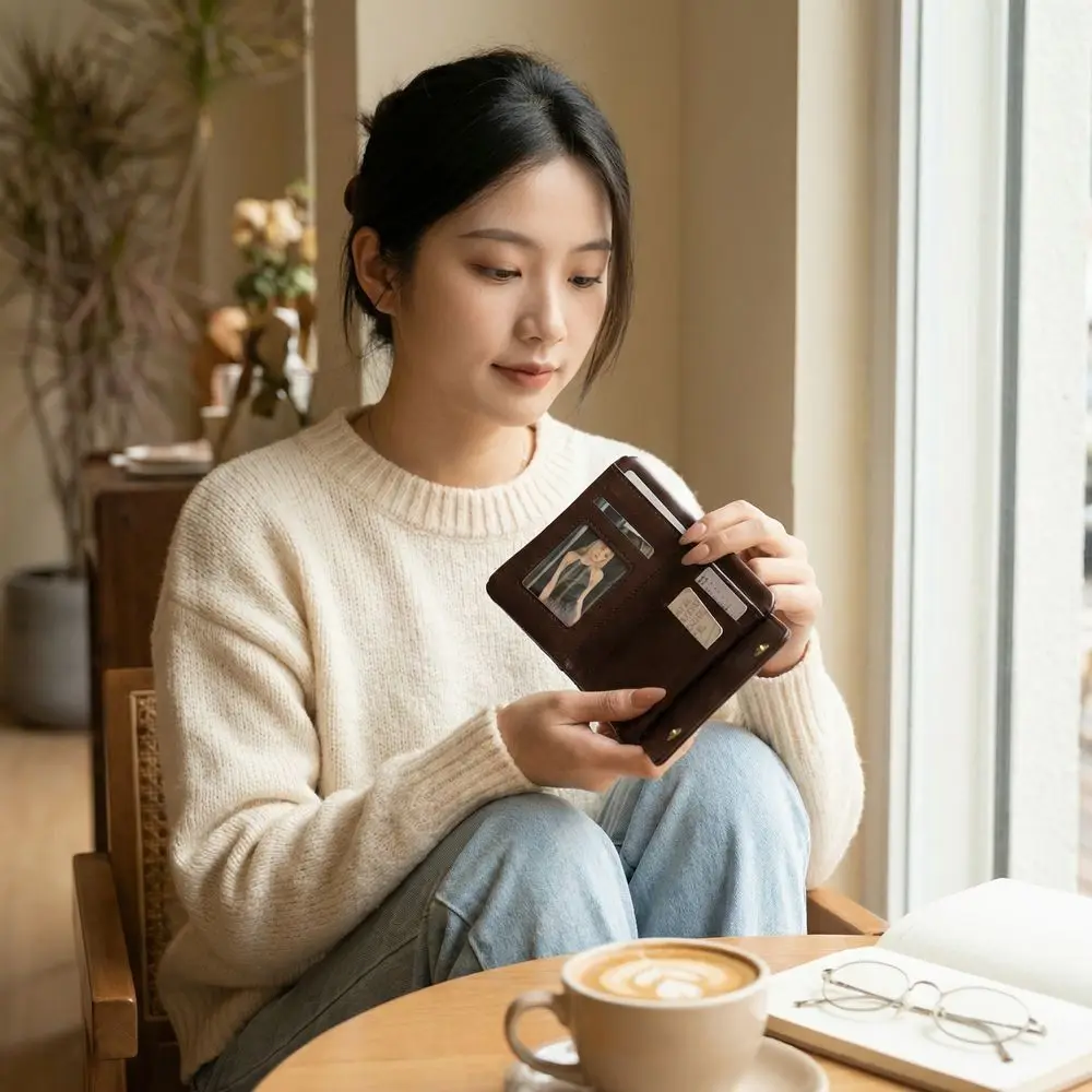 Multi-Functional Soft Leather Korean Wallet Multi-Card Slot Compact Coin Purse Solid Color PU Card Holder Youth
Multi-Functional Soft Leather Korean Wallet Multi-Card Slot Compact Coin Purse Solid Color PU Card Holder Youth
