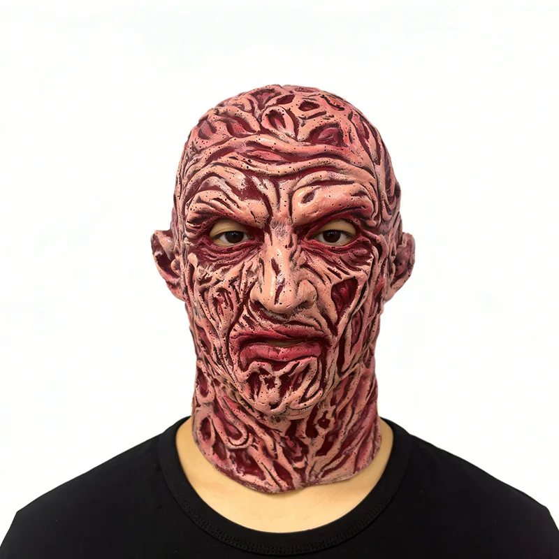 Freddy Krueger Halloween Silicone Mask Full Head Mask Scary Party Masquerade Costume Prop Cosplay Accessories
Freddy Krueger Halloween Silicone Mask Full Head Mask Scary Party Masquerade Costume Prop Cosplay Accessories