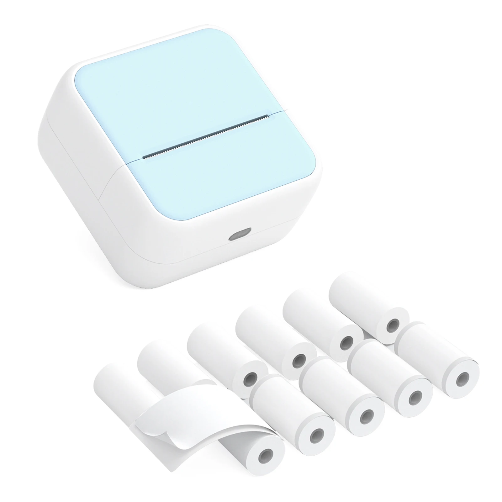 Мини-принтер карманный портативный термопринтер для фото и этикеток с беспроводным подключением по Bluetooth, совместимый с
Мини-принтер карманный портативный термопринтер для фото и этикеток с беспроводным подключением по Bluetooth, совместимый с