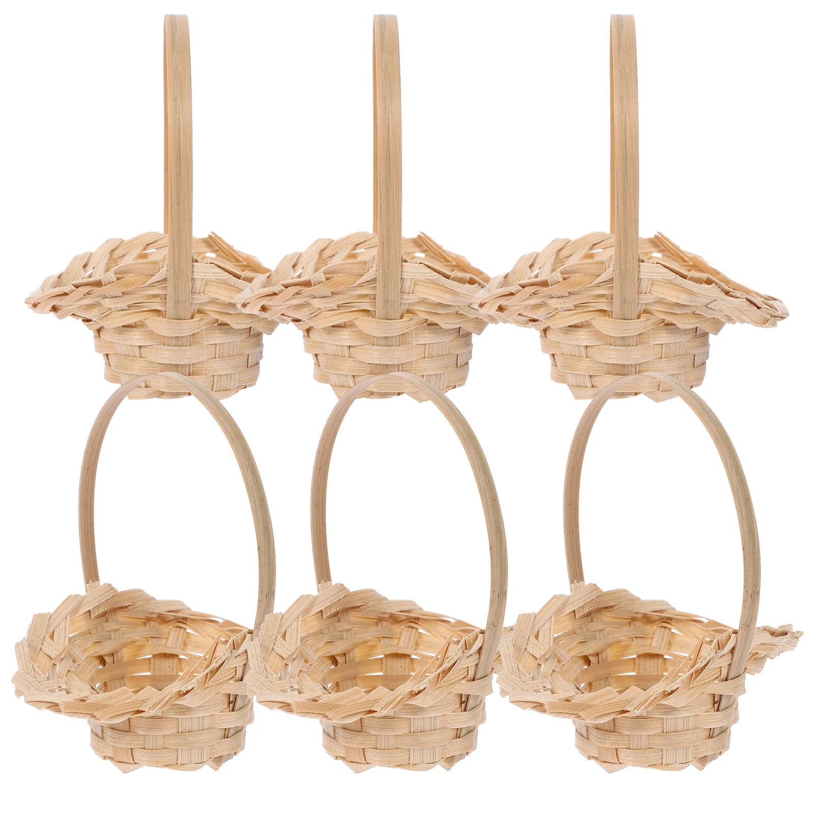 6pcs Woven Baskets Compact Size Practical Storage Mini Woven Basket Solution Materials Small Items Flower Petals
6pcs Woven Baskets Compact Size Practical Storage Mini Woven Basket Solution Materials Small Items Flower Petals