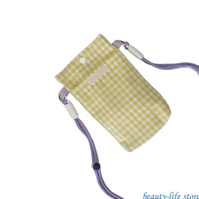 Roomy Cell Phones Purse Wallet Canvas Crossbody Purse Bags with Adjustable Shoulder Strap For Women Plaids Shoulder Bag 517D
Roomy Cell Phones Purse Wallet Canvas Crossbody Purse Bags with Adjustable Shoulder Strap For Women Plaids Shoulder Bag 517D