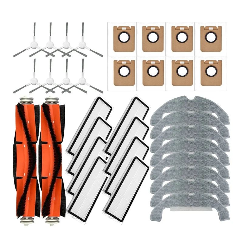 For Dreame Bot D9 Plus Replacement Spare Parts Accessories Main Side Brush Hepa Filter Mop Cloth Dust Bag Replacement Parts 1Set
For Dreame Bot D9 Plus Replacement Spare Parts Accessories Main Side Brush Hepa Filter Mop Cloth Dust Bag Replacement Parts 1Set