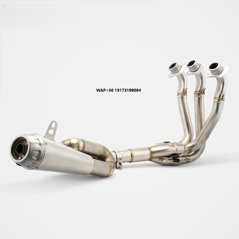 New Condition Stainless Steel Print Motorcycle Modified Full System Exhaust Pipe for Triumph 765 2017-2024 765R OEM/ODM
New Condition Stainless Steel Print Motorcycle Modified Full System Exhaust Pipe for Triumph 765 2017-2024 765R OEM/ODM