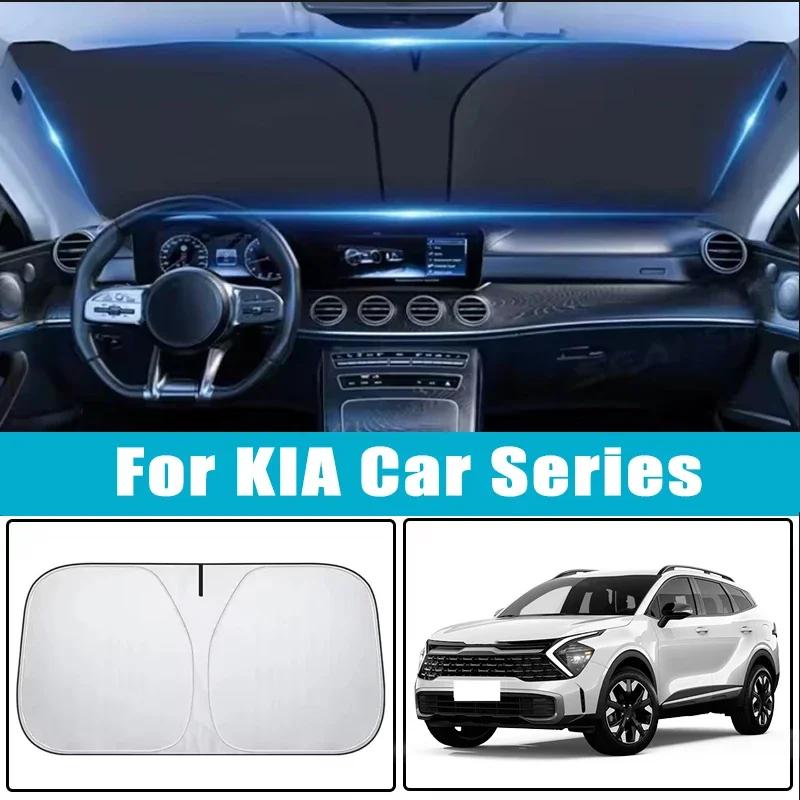 For KIA K5 Forte Sportage Sorento Seltos Stinger Carnival Rio Car Sun Visor Windshield Sunshade Heat Insulation Auto Accessories
For KIA K5 Forte Sportage Sorento Seltos Stinger Carnival Rio Car Sun Visor Windshield Sunshade Heat Insulation Auto Accessories