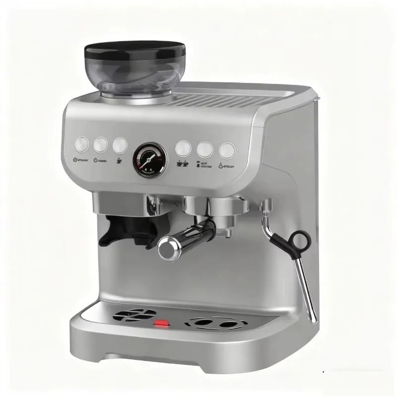 Professional Programmable Espresso Coffee Maker Machine with Coffee Bean Grinding Function for Household and Hotel Use
Professional Programmable Espresso Coffee Maker Machine with Coffee Bean Grinding Function for Household and Hotel Use