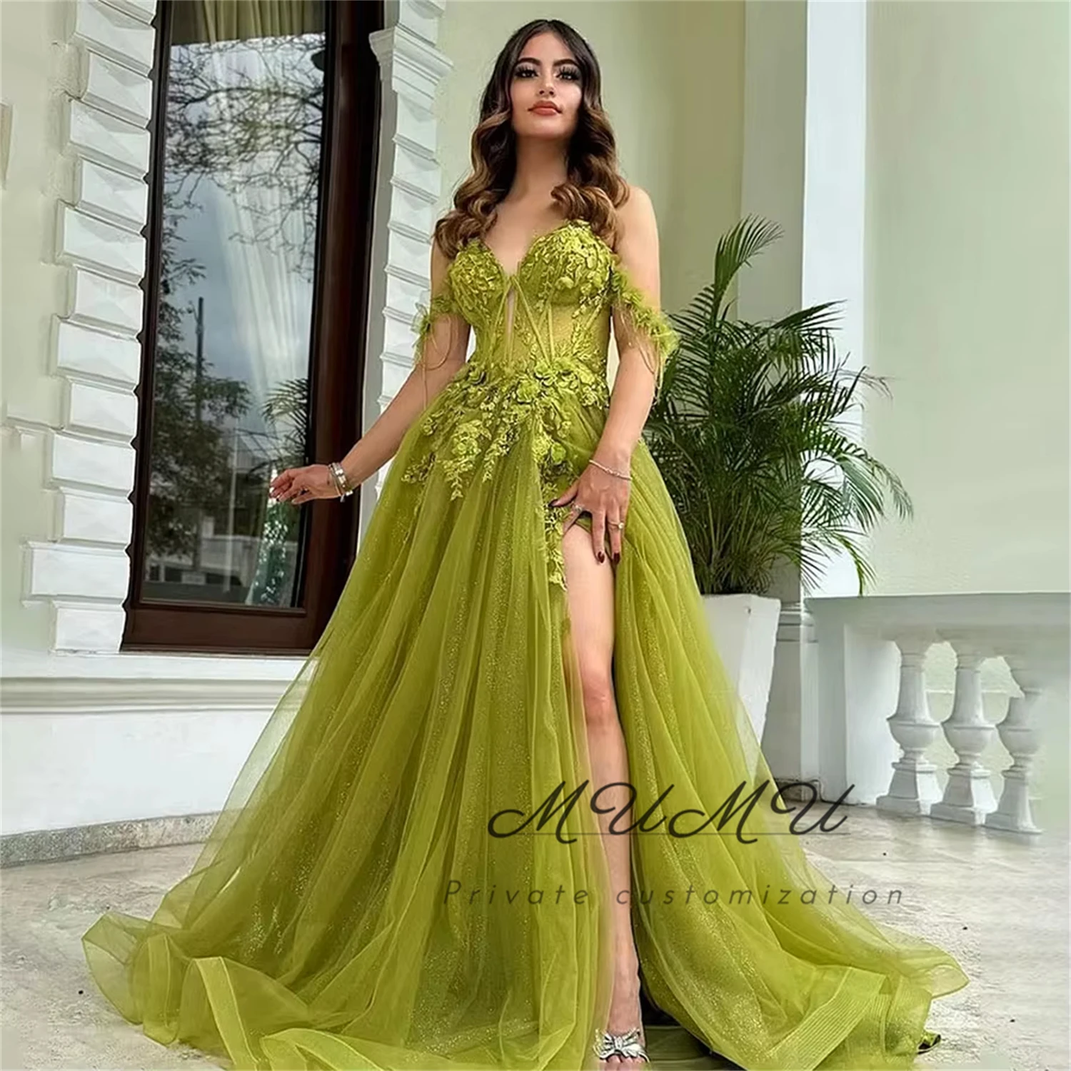 MuMu Customized فساتين سهرة Evening Dresses for Special Occasions Women Evening Dress Plus Size Elegant Party Dress green dress
MuMu Customized فساتين سهرة Evening Dresses for Special Occasions Women Evening Dress Plus Size Elegant Party Dress green dress