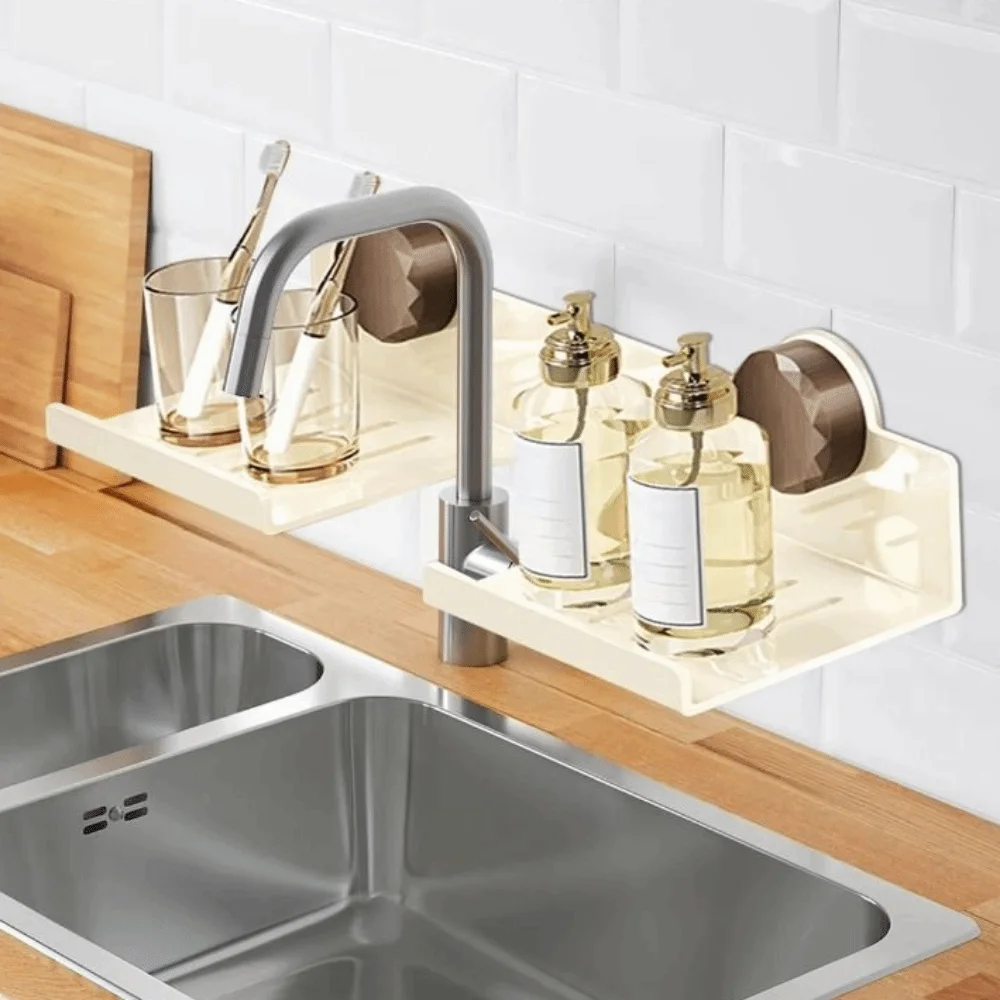 Suction Cup Kitchen Floating Shelf Organizer No-Drill Large Capacity Bathroom Display Shelves Carbon Steel Wall Mounted
Suction Cup Kitchen Floating Shelf Organizer No-Drill Large Capacity Bathroom Display Shelves Carbon Steel Wall Mounted
