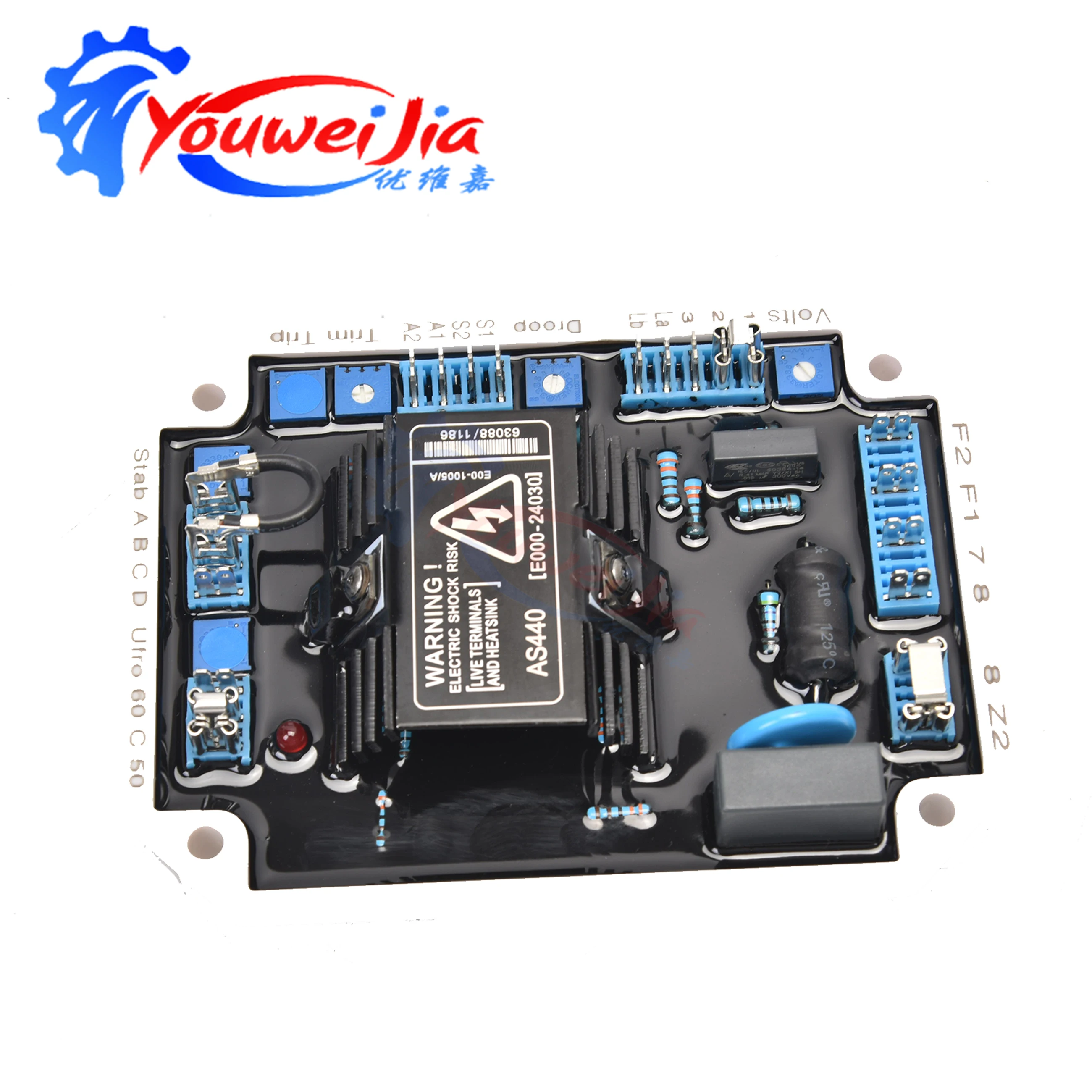 AS440 AVR Automatic Voltage Regulator Stabilizer For Stamford Brushless Generator
AS440 AVR Automatic Voltage Regulator Stabilizer For Stamford Brushless Generator