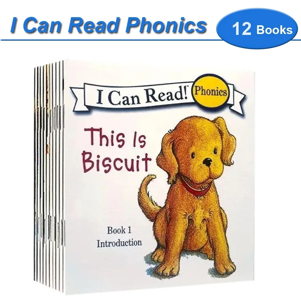 I Can Read Phonics 12 Books/Set My Very First Picture Books English Story Pocket Book for Children Kids Baby Montessori Reading
I Can Read Phonics 12 Books/Set My Very First Picture Books English Story Pocket Book for Children Kids Baby Montessori Reading