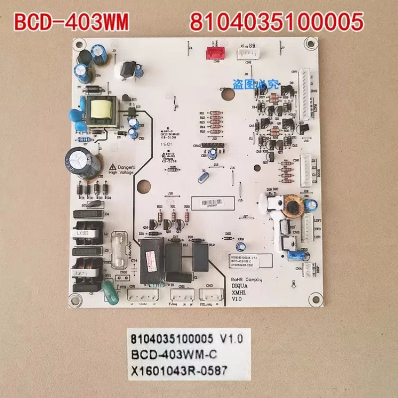 Компьютерная плата для холодильника Whirlpool BCD-403WMGW Основная плата BCD-403WM-C 8104035100005
Компьютерная плата для холодильника Whirlpool BCD-403WMGW Основная плата BCD-403WM-C 8104035100005