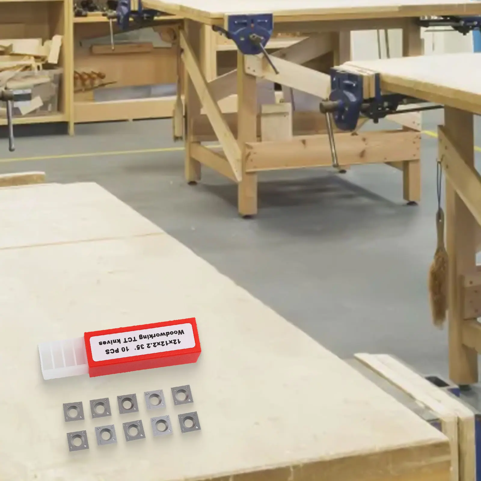 For Lathes Carbide Inserts Lathe Turning Work 12mm Long X 12mm Wide X 2.2mm Thick Four Cutting Edges HDF And MDF Compatible
For Lathes Carbide Inserts Lathe Turning Work 12mm Long X 12mm Wide X 2.2mm Thick Four Cutting Edges HDF And MDF Compatible