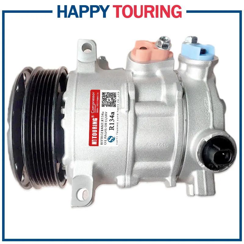 Компрессор кондиционера 6SEU16C для Chrysler Sebring 2.4L/2.7L/ 3.5L 2007-2010 55111410AE 447190-6852 447190-6854 447260-1404 471-0804
Компрессор кондиционера 6SEU16C для Chrysler Sebring 2.4L/2.7L/ 3.5L 2007-2010 55111410AE 447190-6852 447190-6854 447260-1404 471-0804