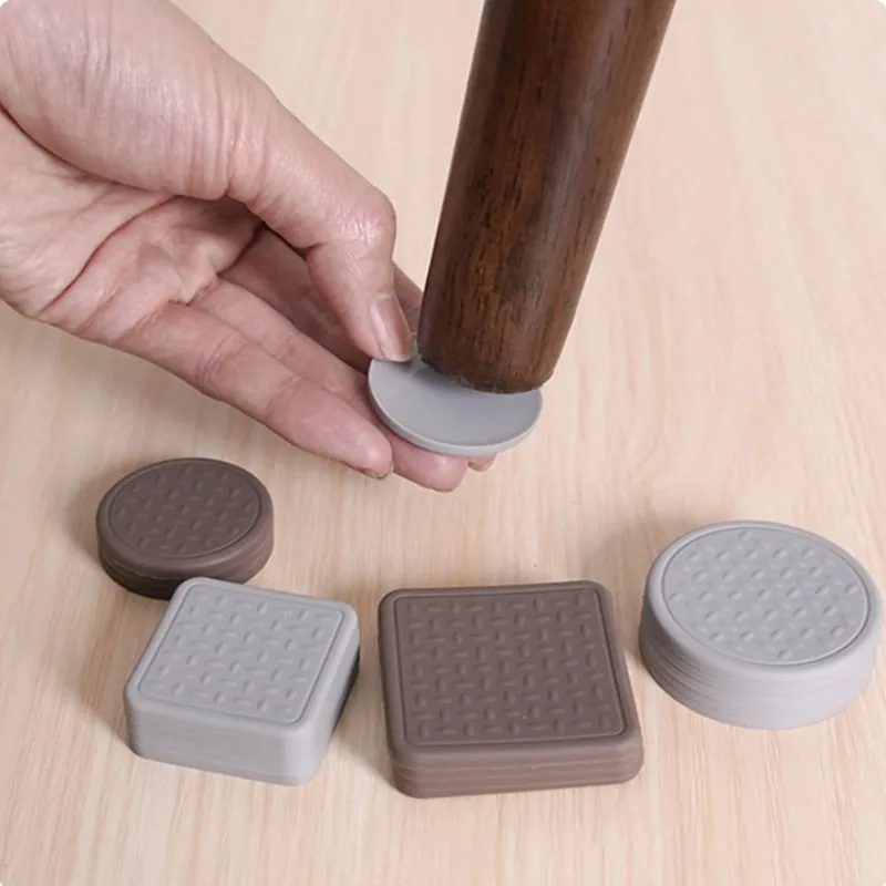 8PCS Chair Leg Caps Silicone Pad Self-Adhesive Anti Slip Table Feet Mat Anti Scratch Floor Protector for Furniture Hardware
8PCS Chair Leg Caps Silicone Pad Self-Adhesive Anti Slip Table Feet Mat Anti Scratch Floor Protector for Furniture Hardware