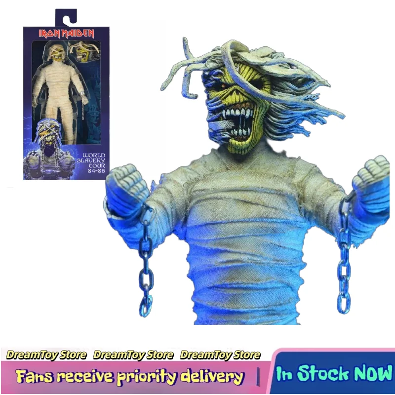 【In Stock】NECA 14905 Eddie Mummy Version Plain Clothing Movable Action Figure Model Statue Creative Doll Horror Model Toys Gifts
【In Stock】NECA 14905 Eddie Mummy Version Plain Clothing Movable Action Figure Model Statue Creative Doll Horror Model Toys Gifts