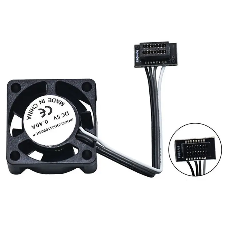 AY14 -3D Printer Hotend Cooling Fan Mini Cooling Fan PWM Temperature Control For Bambu Lab P1S P1P
AY14 -3D Printer Hotend Cooling Fan Mini Cooling Fan PWM Temperature Control For Bambu Lab P1S P1P
