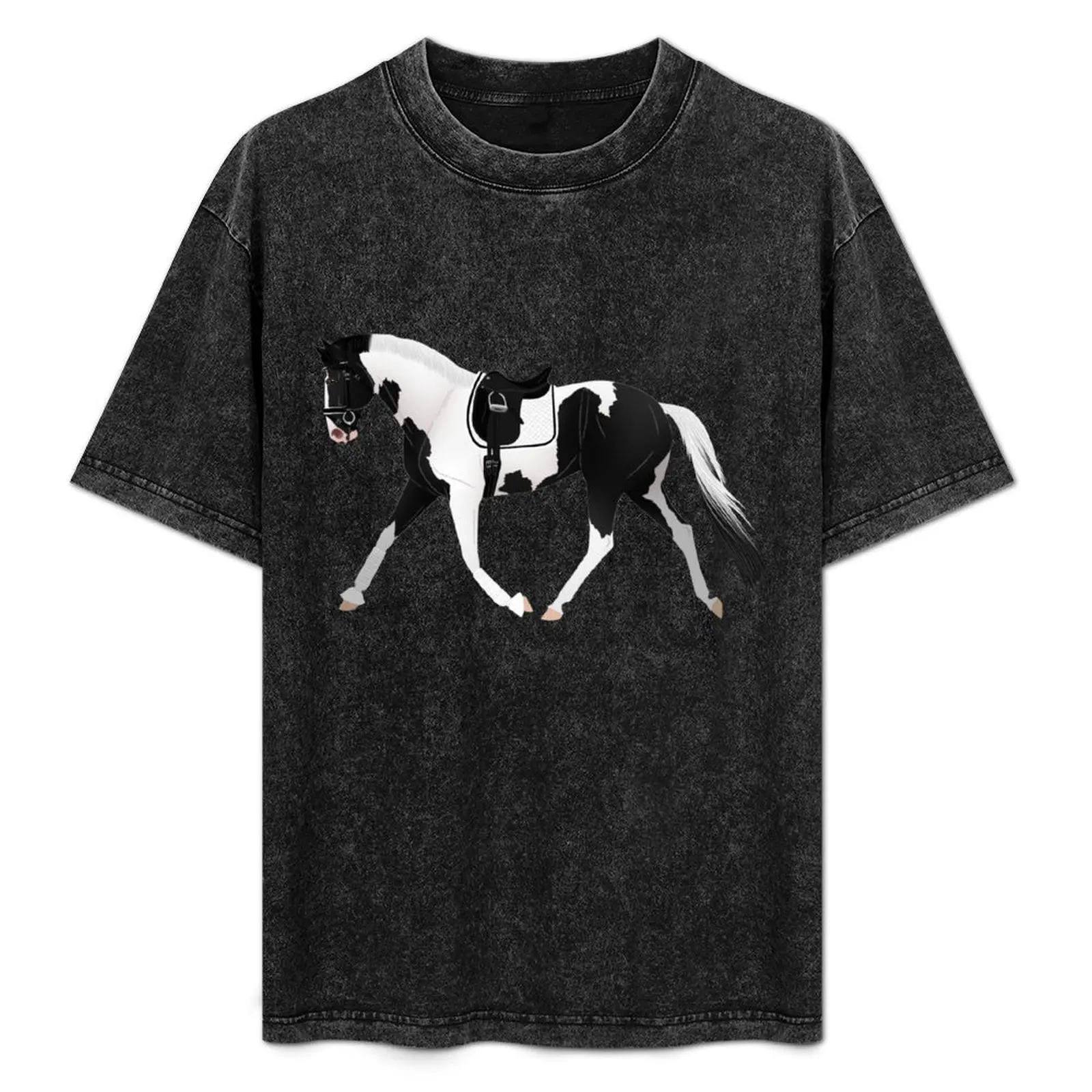 Dressage Pinto Warmblood - Equine Rampaige T-Shirt Summer Casual Loose T-Shirt
Dressage Pinto Warmblood - Equine Rampaige T-Shirt Summer Casual Loose T-Shirt