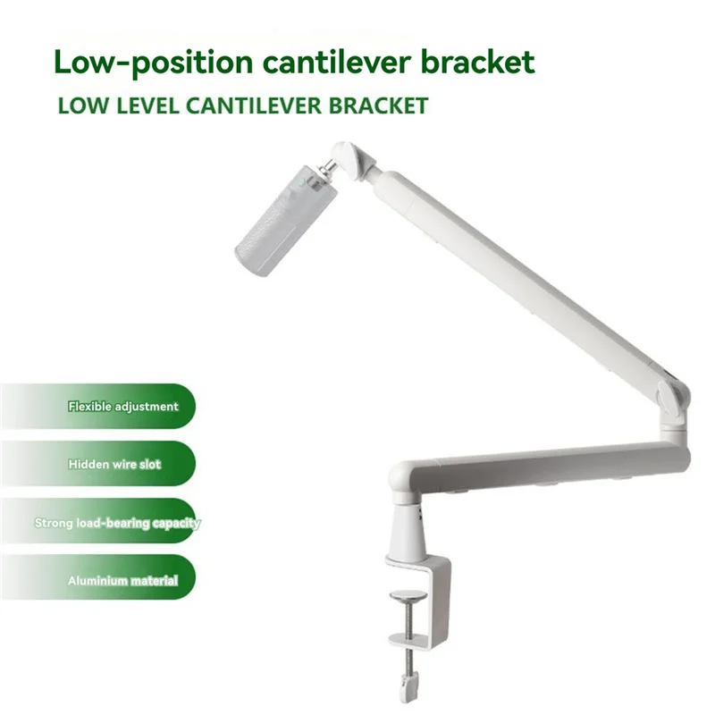 Настольная подставка для микрофона, регулируемая, с удлиненной стойкой и сверхмощной стрелой, медведей с зажимом для настольного крепления
Настольная подставка для микрофона, регулируемая, с удлиненной стойкой и сверхмощной стрелой, медведей с зажимом для настольного крепления
