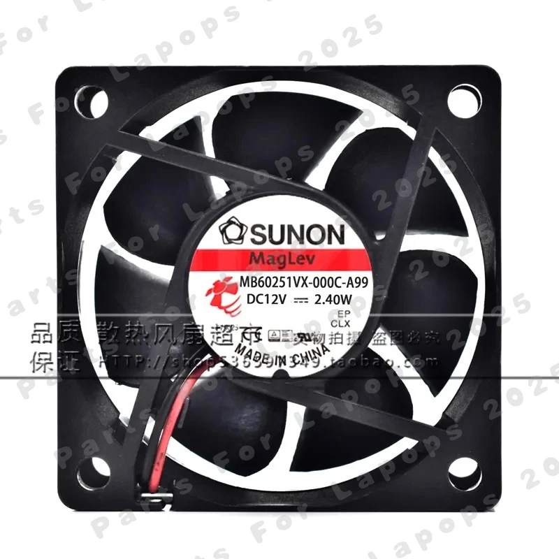J For SUNON MB60251VX-000C-A99 12V 2.40W 6CM New 2-Wire Cooling Fan 1PCS 60×60×25mm
J For SUNON MB60251VX-000C-A99 12V 2.40W 6CM New 2-Wire Cooling Fan 1PCS 60×60×25mm