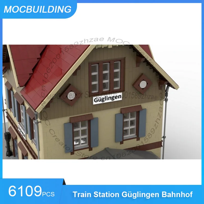 Modular Architecture Guglingen Train Station MOC Building Blocks Model Assemble Bricks Educational Creative Toys Gifts 6109PCS
Modular Architecture Guglingen Train Station MOC Building Blocks Model Assemble Bricks Educational Creative Toys Gifts 6109PCS