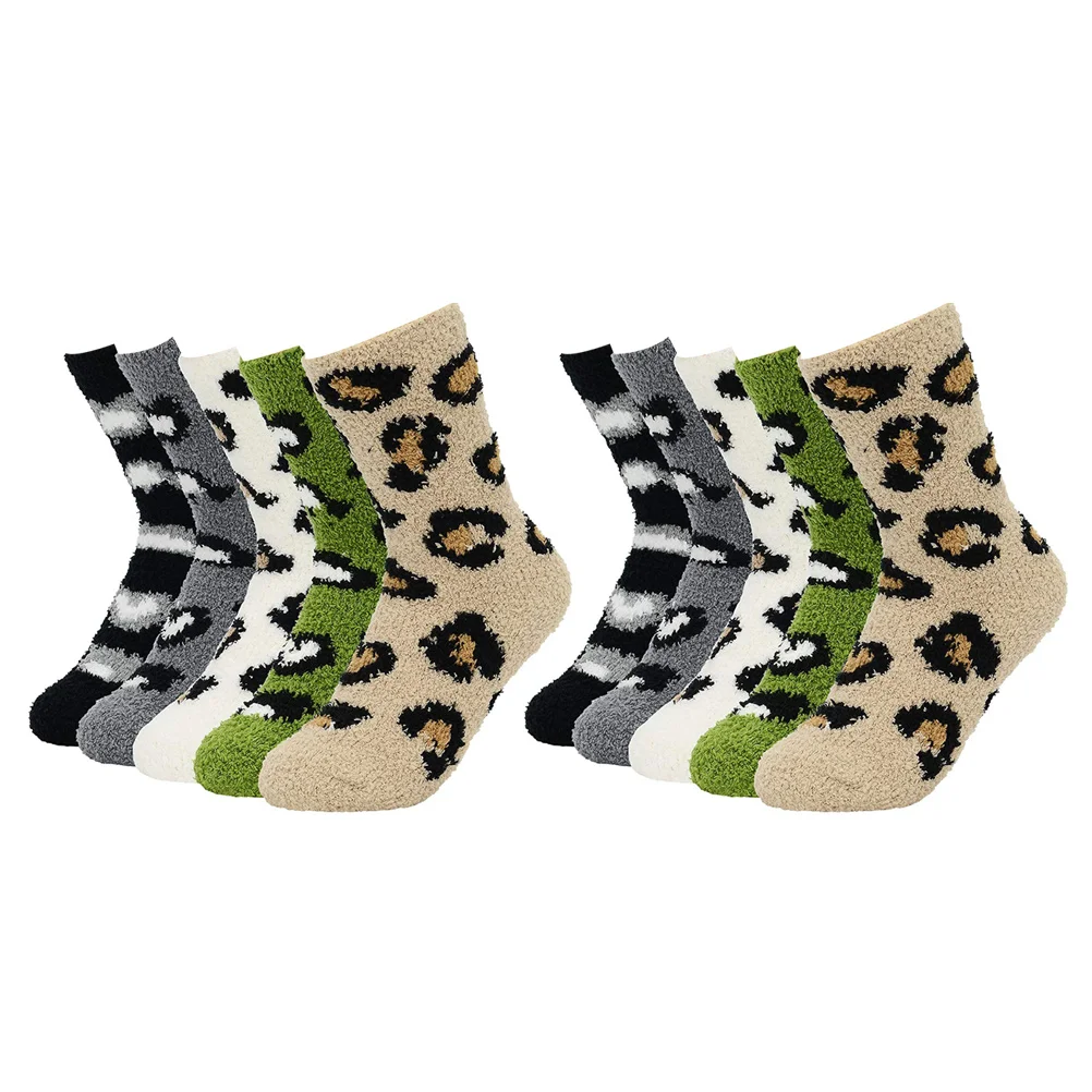 Coral Fleece Socks Sleep Socks 5 Pairs Winter Stockings Soft Breathable Non Slip Adult Youth Size Christmas Gift
Coral Fleece Socks Sleep Socks 5 Pairs Winter Stockings Soft Breathable Non Slip Adult Youth Size Christmas Gift