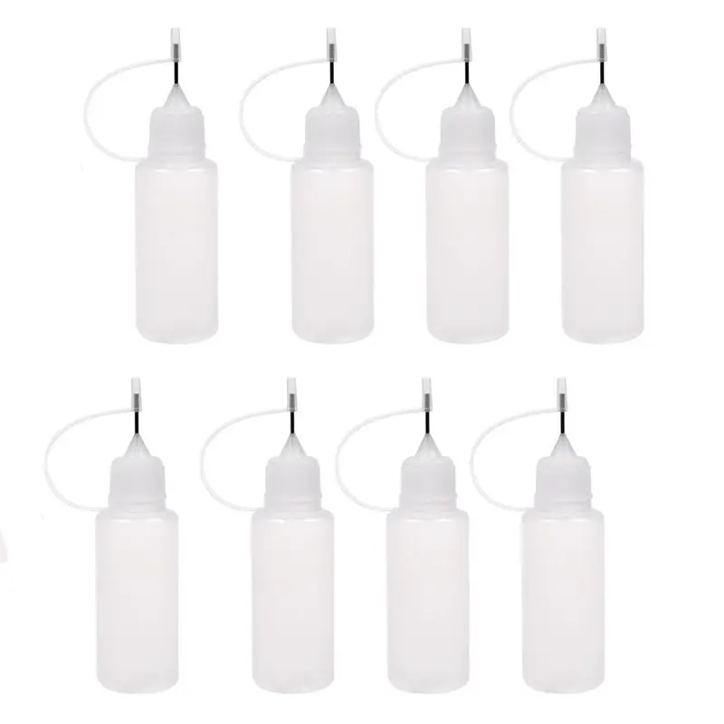 50pcs 20ml Plastic Squeezable Tip Applicator Bottle,Dropper Bottles with Needle Tip Caps for Glue/Liquid/Oil, free funnel 5pcs
50pcs 20ml Plastic Squeezable Tip Applicator Bottle,Dropper Bottles with Needle Tip Caps for Glue/Liquid/Oil, free funnel 5pcs