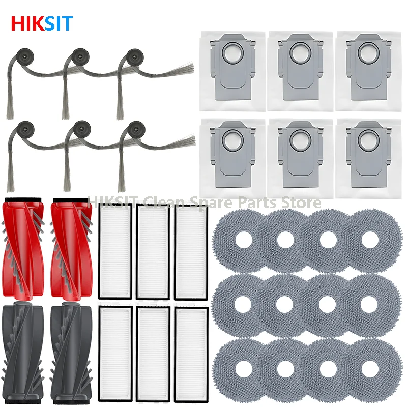 For Roborock Qrevo Curv / S5X / 5A1 / 5XC / 5AE / CurvC Vacuum Cleaner Parts Main Side Brush Filter Mop Cloth Dust Bag Accessory
For Roborock Qrevo Curv / S5X / 5A1 / 5XC / 5AE / CurvC Vacuum Cleaner Parts Main Side Brush Filter Mop Cloth Dust Bag Accessory