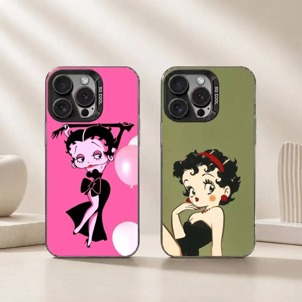 B-Betty B-Boop Phone Case For iPhone 17,16,15,14,13,12,11 Plus,Pro Max,XS,Colorful Silver Black Cover
B-Betty B-Boop Phone Case For iPhone 17,16,15,14,13,12,11 Plus,Pro Max,XS,Colorful Silver Black Cover